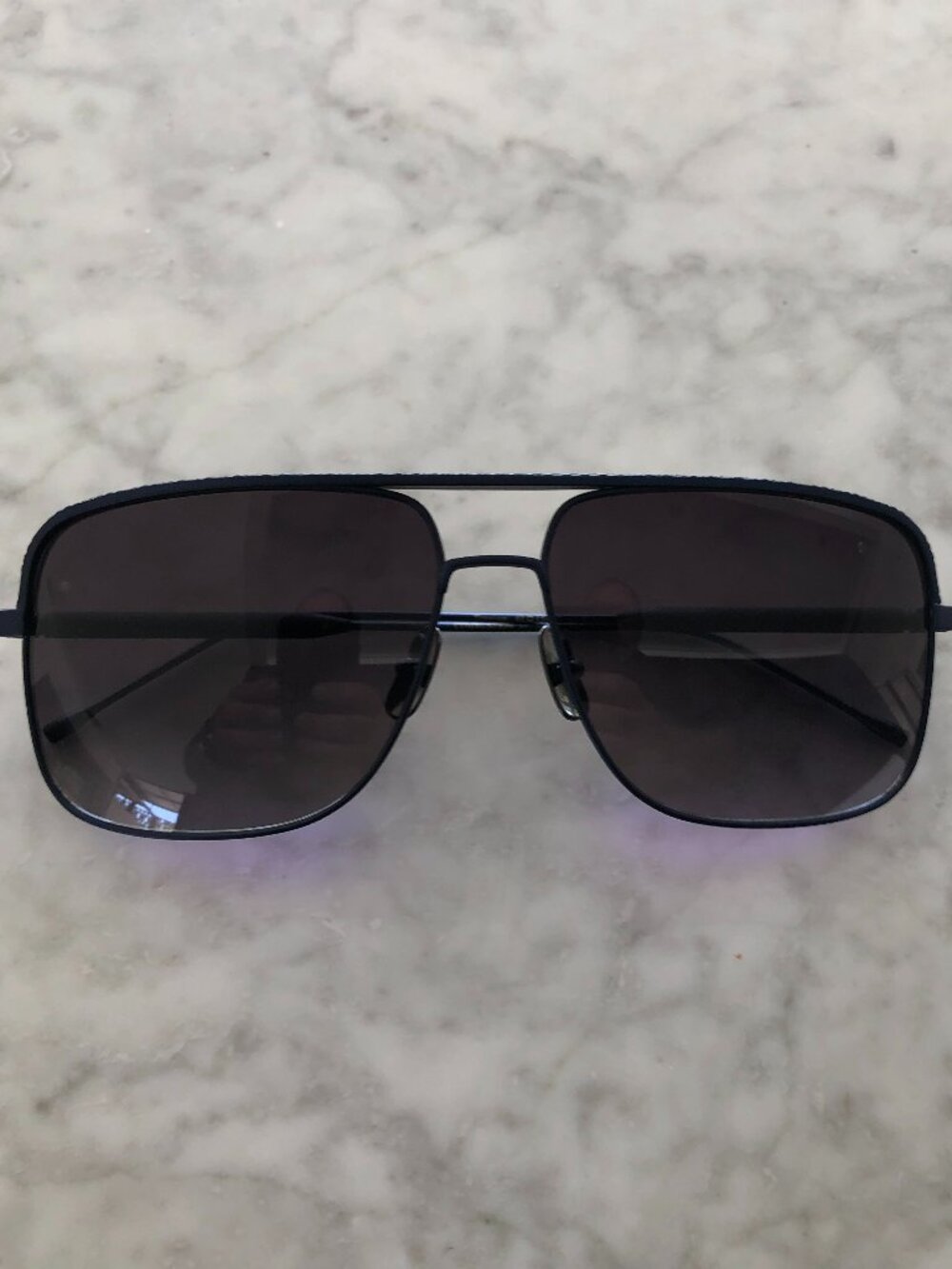 NEW SAMA EYEWEAR SUNGLASSES MODEL COMBUSTION-11 IN BLUE-BLACK COLOR COMBINATION